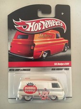 Hot Wheels Slick Rides 66 Dodge A100 Dubble Bubble Gum Real Riders Nip Hot Wheels Slick Rides 66 Dodge A100 Dubble Bubble Gum Real Riders Nip