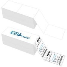 White Direct Thermal Shipping Labels, 4000 Count