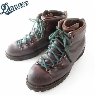Danner Mountain Light II 90s USA Made Brown Leather Hiking Boots 11EE /...