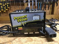 PowerWise 36V EZ-GO Golf Cart Charger Model 28115 G04 - READ