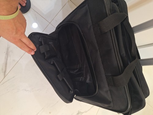 TARGUS ROLLING LAPTOP BAG, BLACK, SEVERAL POCKETS - Photo 6/13