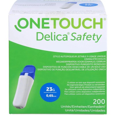 One Touch Delica Safety Einmalstechhilfe 23 g 200St - PZN 17150264