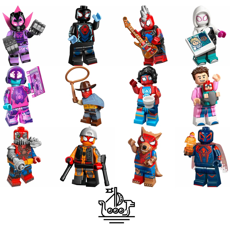 LEGO Minifiguren 71050 Spider-Man Serie | Figuren einzeln auswählbar | NEU