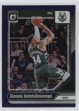 2024-25 Panini Donruss Optic Purple Prizm Giannis Antetokounmpo #176 1oq0