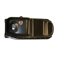 EngineQuest Oil Pan OP350N; Marine 5qt Black for 86-02 Chevy, Mercruiser 5.0/5.7