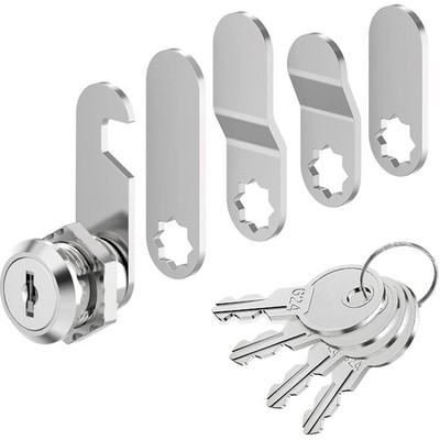 Letterbox Lock, 4 Keys, Comes with 5 Different Lock Plates, Letter Box Lock 1...