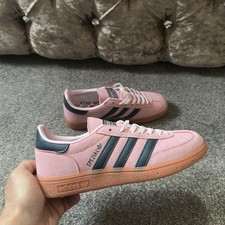 Adidas Handball Spezial Women's Trainers Pink/Navy Size 6 UK