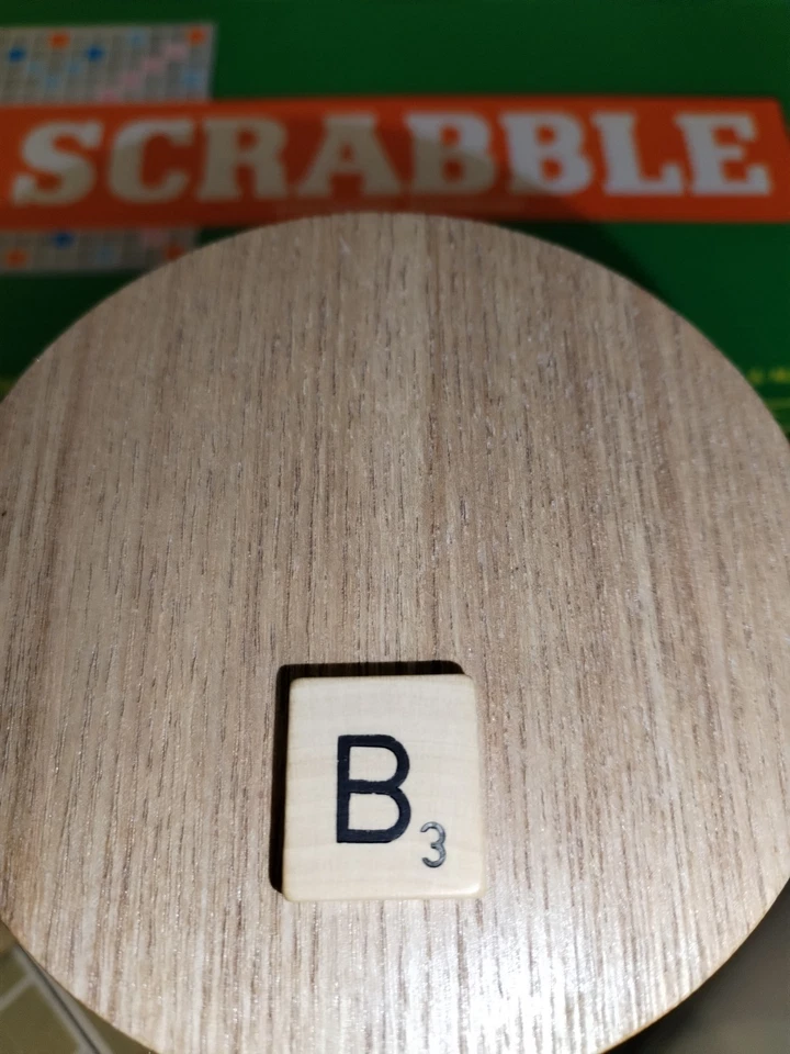 SCRABBLE Original von Spear-Spiele Ersatz Spielsteine aus Holz - Bild 3 von 4
