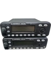 Motorola MCS2000 Two-Way Mobile Radio, M01HX+824W, M01UJM6PW6BN (LOT OF 2)