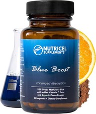 NEW Blue Boost organic Cacao Powder 60 Cap Ex...