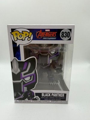 Funko Pop! Marvel Avengers Mech Strike Black Panther #830 Wackelkopf NEU