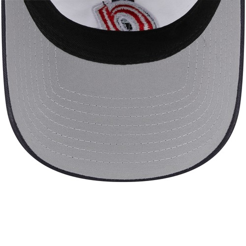 Men's New Era White Atlanta Braves 2025 Batting Practice 9TWENTY Adjustable Hat - 第 5/6 張圖片
