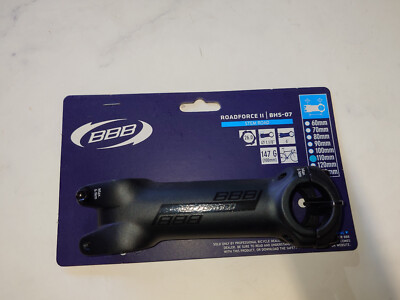 BBB RoadForce II +/-6D 26.0 Black - Vorbau Rennrad