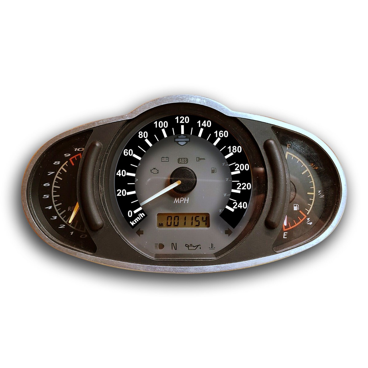 2004 - 2017 Harley-Davidson V-Rod speedometer conversion sticker
