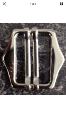 Waistcoat Buckle Silver Tone 3/4 Inch Pack Size 1, 2, 5, 10, 25pcs