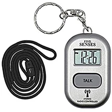 Five Senses Atomic English Talking Watch Pendant & Key Chain UK USA User only