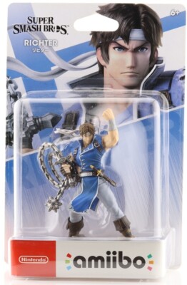 Super Smash Brothers Figurine Figure Amiibo Richter Belmont (JAPAN) CRUSH DAMAGE