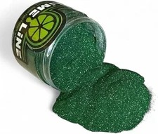 LiME LiNE Sprayable Green Metal Flake Paint Additive - 3 Oz Metal Flake Glitter