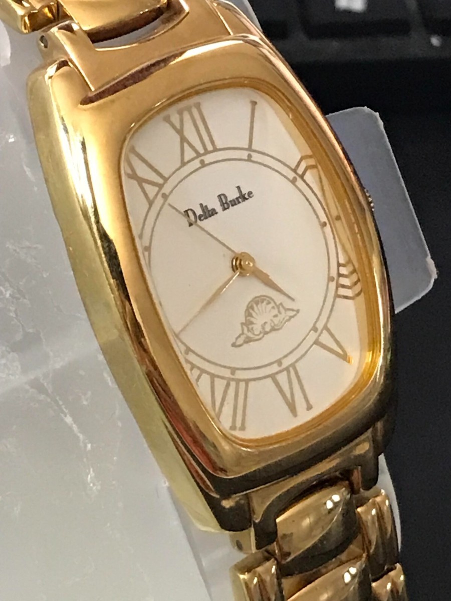 Delta Burke Gold‎ Dress Watch Delta Burke Watch Gold / Silver Tone | eBay main image 3