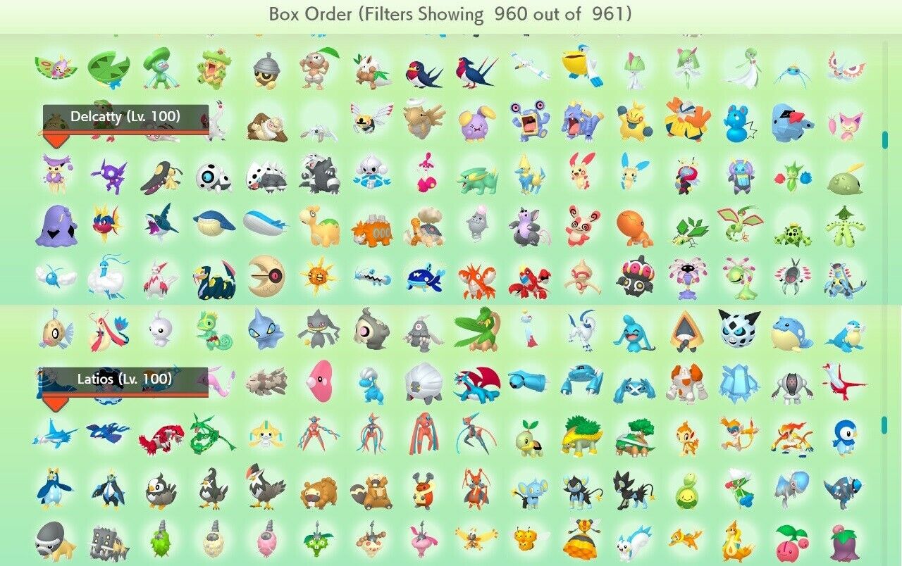 POKÉMON HOME COMPLETE Living Dex 11.800 Pokémon EUR 11,46 - PicClick ES