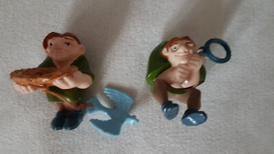 2 Figuren Quasimodo / Der Glöckner von Notre-Dame