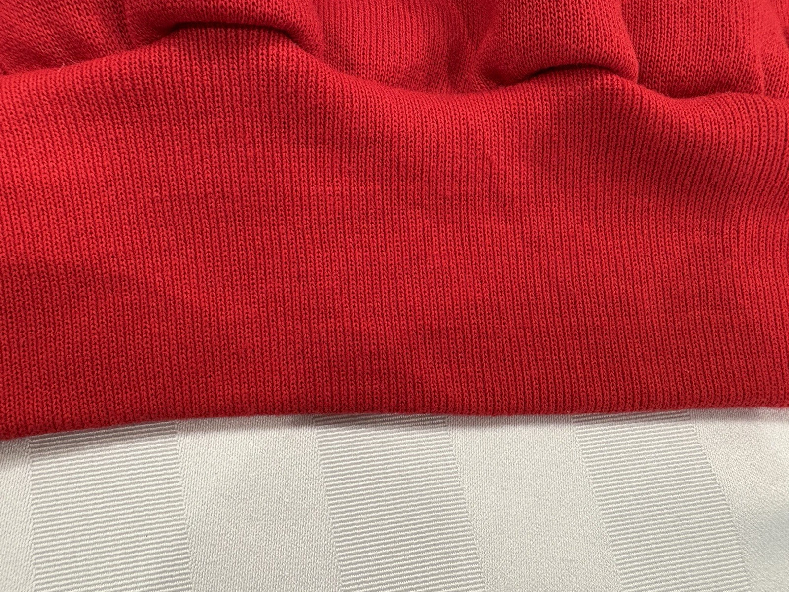 Jerzees Plain Blank Heathered RED Sweatshirt Size… - image 7