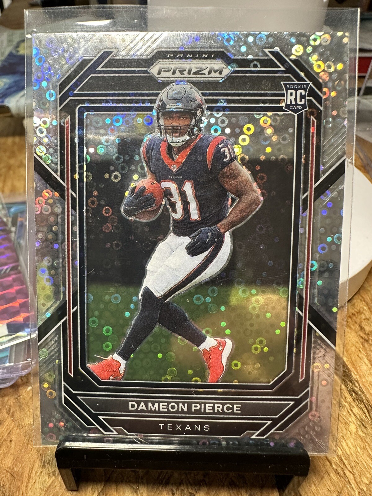 2022 Panini Prizm Dameon Pierce No Huddle Disco #322