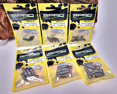 Spro Ultra Heavy Swivels SHSB Gr. 3 4 5 6 7 8 Schwerlastwirbel Starke Wirbel