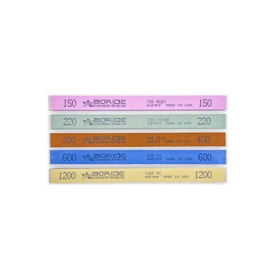 Boride series Universal + (6х1/2'') Sharpener stones set (5 pcs.) + Free Shipping