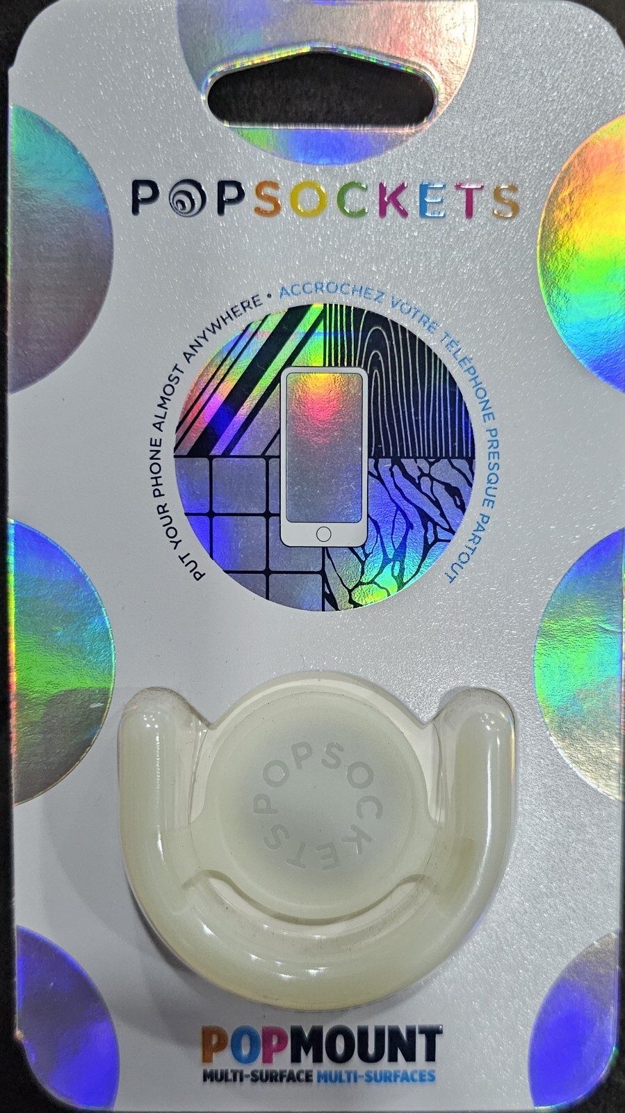 PopSocket PopMount Glow In The Dark-image