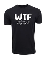 WTF WHERE'S THE FISH TEE FISHING T SHIRT