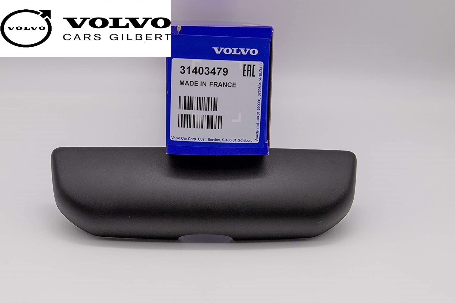 Genuine Volvo Sunglass Retainer 31403479 (Charcoal) eBay