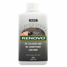 Renovo Soft Top Reviver in Black 500ml - Dyes Soft Top/Convertible Hoods