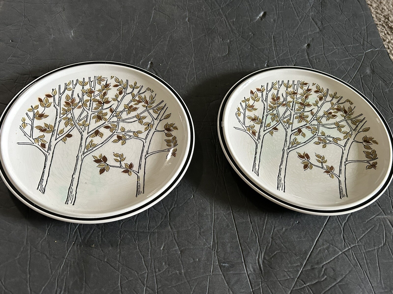 Mikasa International Everfresh Hilltop Bread Plates Japan Set Of 2