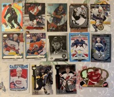 NHL HOCKEY SUPERSTAR & RC CARD LOT (14) DIFFERENT GRETZKY, CROSBY, ETC HIGH BV 