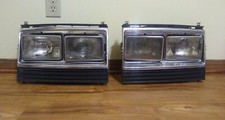 Volvo 240 Quad Square Headlight Assemblys 242 244 245 Halogen Volvo 240 Quad Square Headlight Assemblys 242 244 245 Halogen