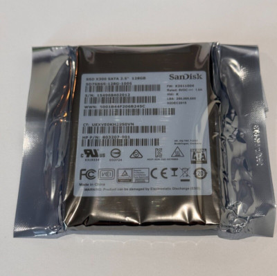 SanDisk X300 SD7SB6S-128G-1006 128 GB SATA III 2.5'' SSD HP 803207-001