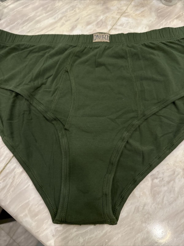 Duluth Trading Buck Naked Performance Briefs Underwear Green 4XL
