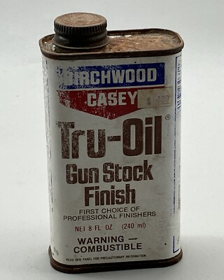 Birchwood Casey Tru-Oil Gun Stock Finish 8 Oz Vtg