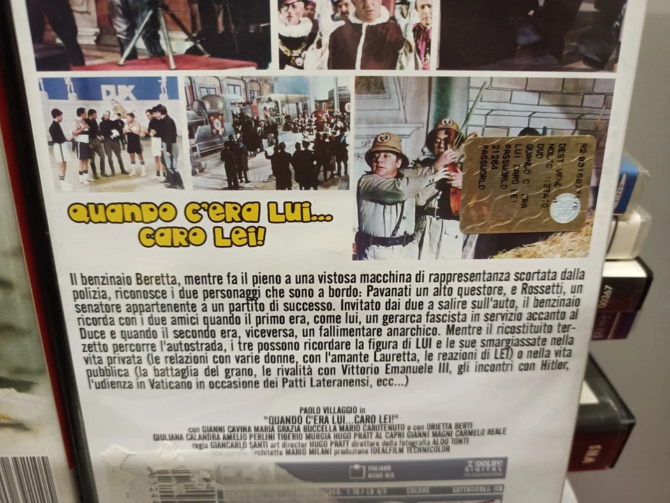 PAOLO VILLAGGIO 3 DVD DOTTOR JEKYLL SIGNORA CAMERIERI QUANDO LUI CARO LEI M - Immagine 2 di 4