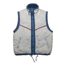 Vintage Killtec Gilet Size Gb 40 / Us Xl Embroidered Retro Women’s Good Used Con