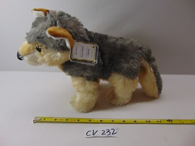 Wolf Wolfgang Plush Aurora Flopsies Collection  Plush 10'' Tall Bean Filled
