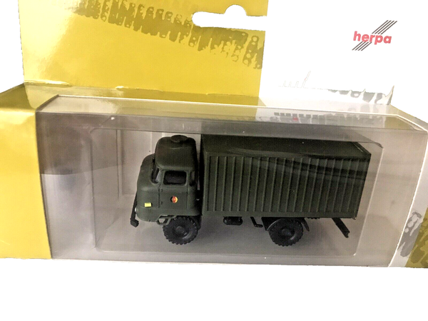 Herpa Minitanks Ifa L60 Koffer Nva 1:87 / H0 / Ovp MilitäR-image