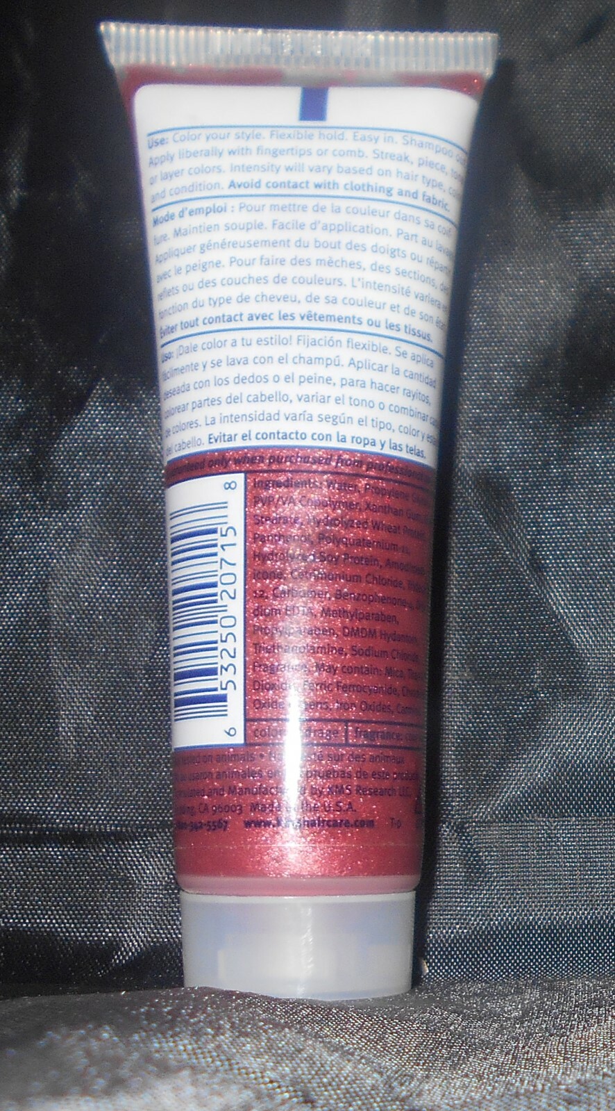 KMS Turnstylr Style In & Wash Out TEMPORARY Hair Color ~ RED RAGE~ 1.7 oz.!!