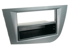 2-DIN Radioblende mit Fach Seat Leon 2005 - 2009 anthrazit