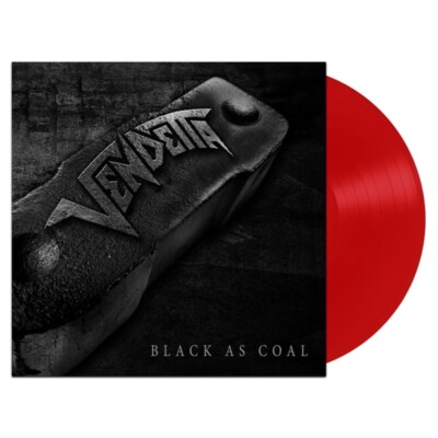 VENDETTA - BLACK AS COAL (LTD.RED VINYL)   VINYL LP NEU