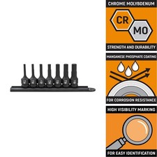 Gearwrench 7 Pc. 38 Drive Hex Bit Impact Socket Set Sae 84913