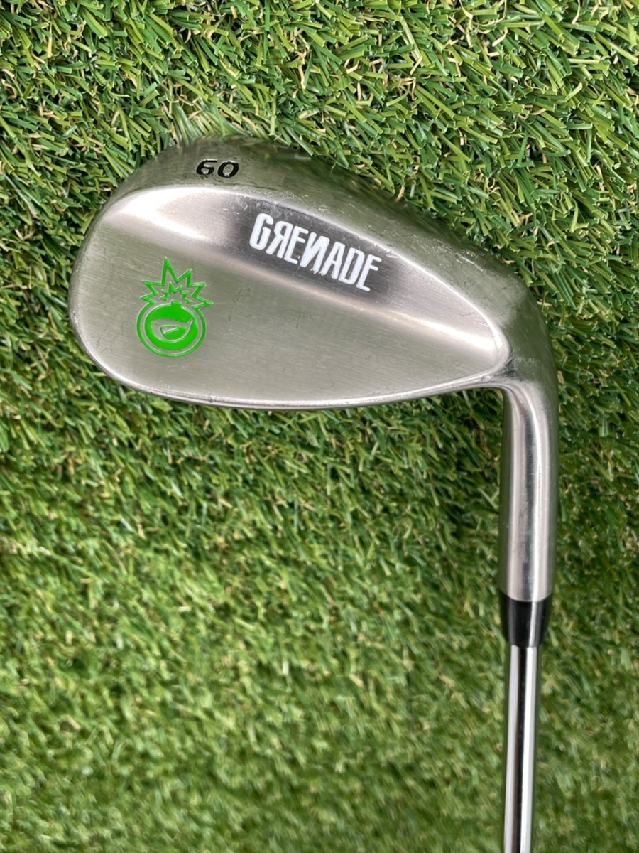 Bombtech Grenade Golf Wedge 60° Lob Wedge Steel Shaft Wedge Flex