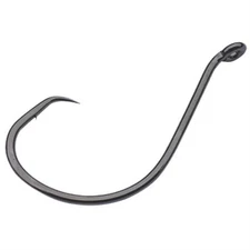 Gamakatsu 356418 Size 8/0 Big Cat Circle Hook Black Offset 5CT