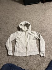 lululemon Scuba Full-Zip Hoodie Heathered Gray Size 8
